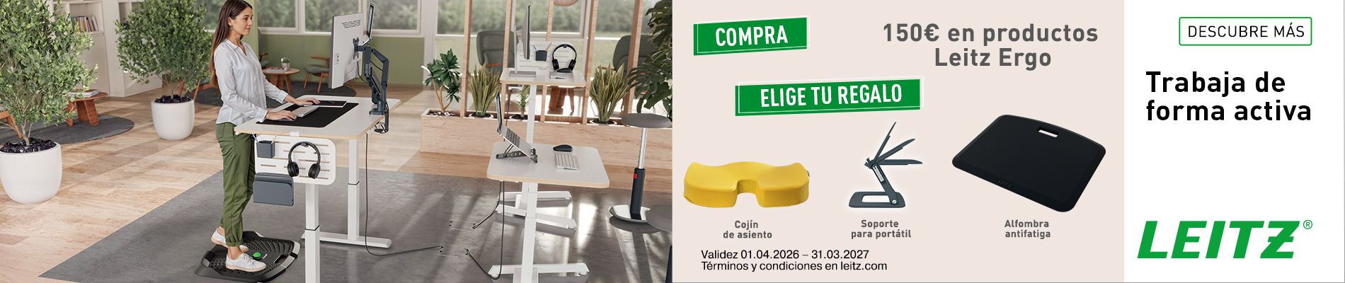 Trabaja de forma activa con Leitz Ergo
